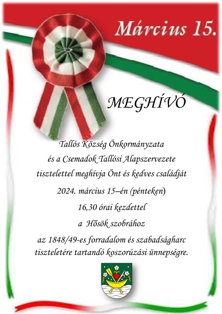 Meghívó - Pozvánka