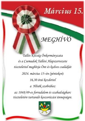 Meghívó - Pozvánka